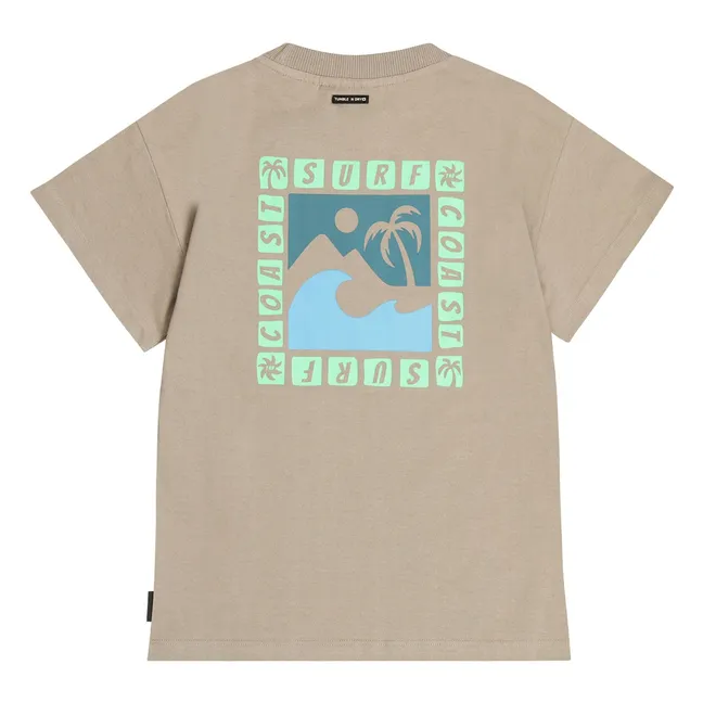 Camiseta oversize Islas Salomón Algodón reciclado | Topo