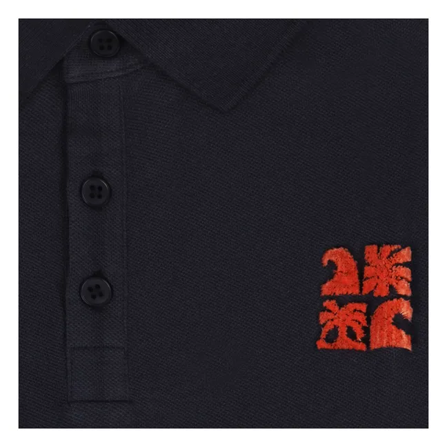 Polo Loix Coton Bio | Bleu foncé