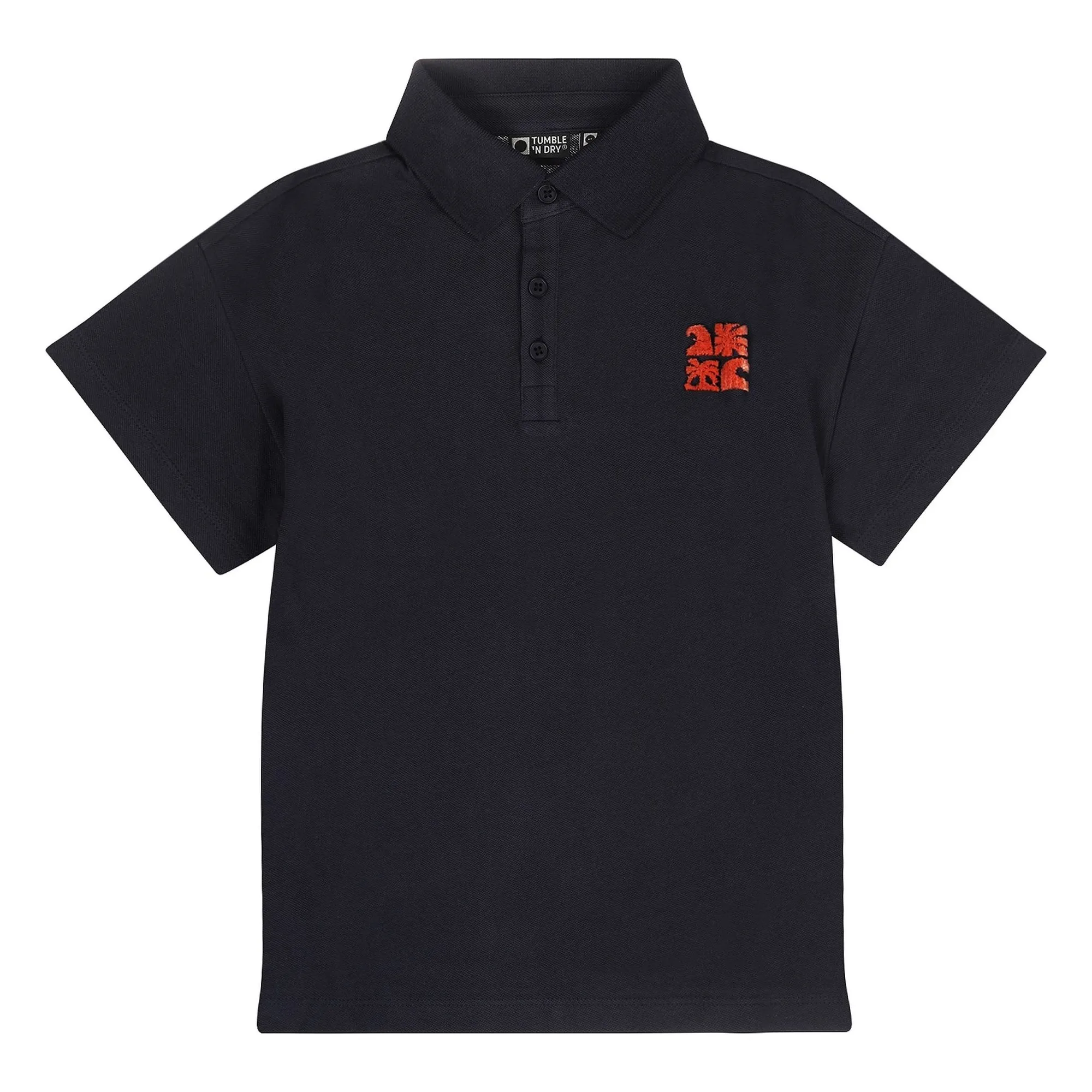 Tumble N'dry Dark Blue Polo Loix Organic Cotton