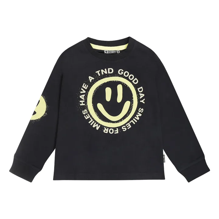 Camiseta Neptune de algodón ecológico | Azul oscuro- Imagen del producto n°0