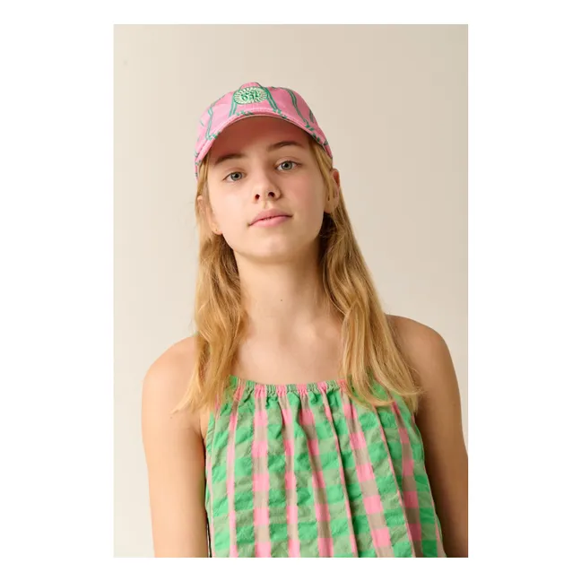 Casquette Godd Day Rayée | Rose