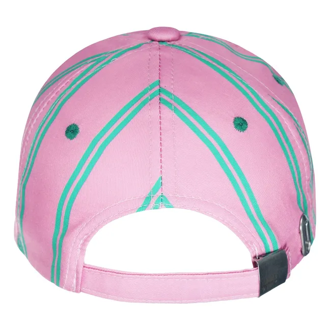 Casquette Godd Day Rayée | Rose