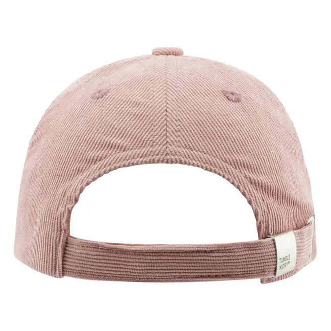 Casquette Côtelée Palm Beach | Rose pâle