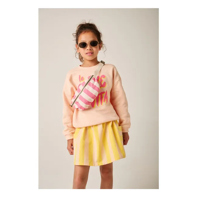 Bum Sun Banana a rayas | Rosa