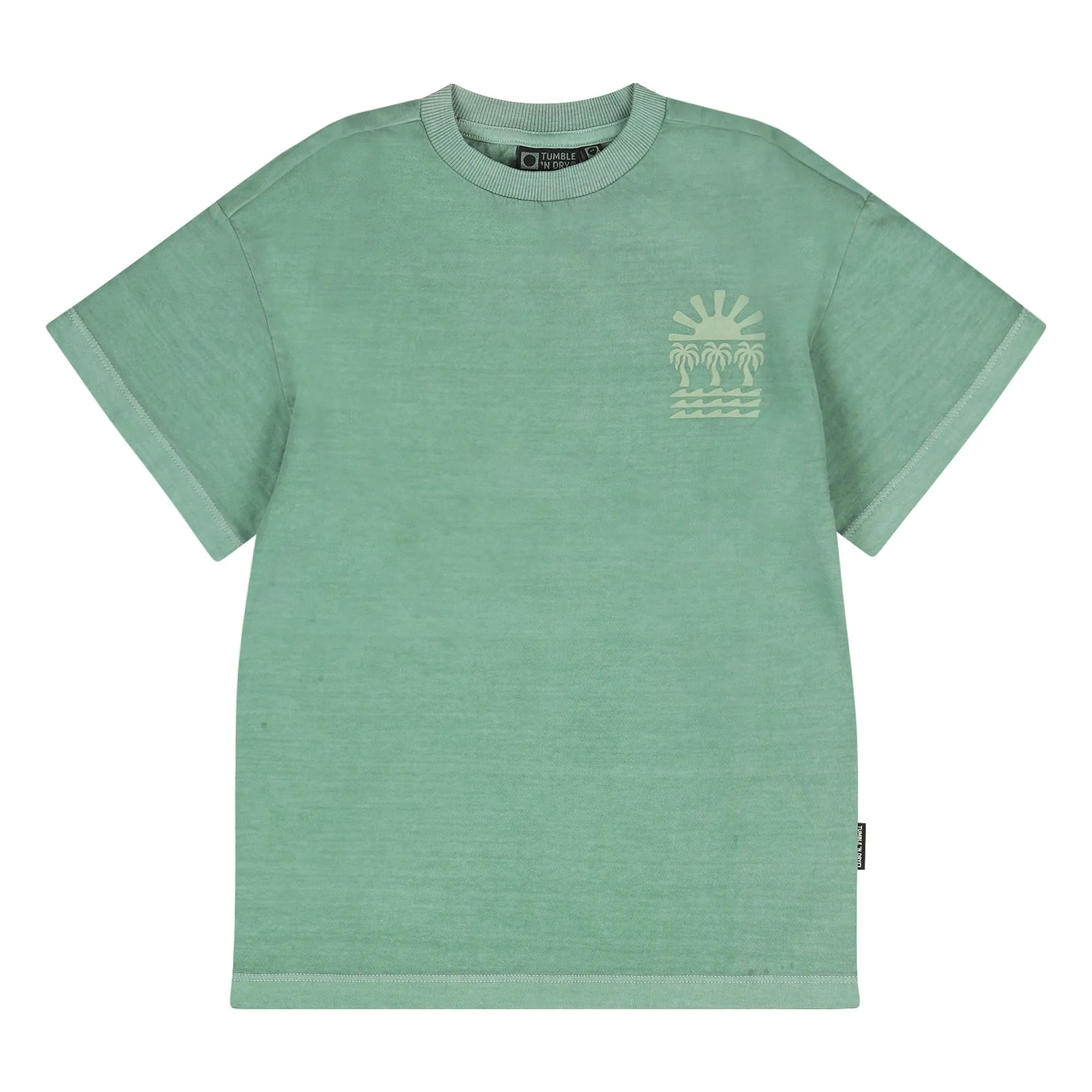 Tumble N'dry Green Comfrey Organic Cotton T-Shirt