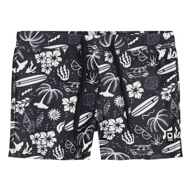 Short de Bain Salvador Fibres Recyclées | Bleu nuit