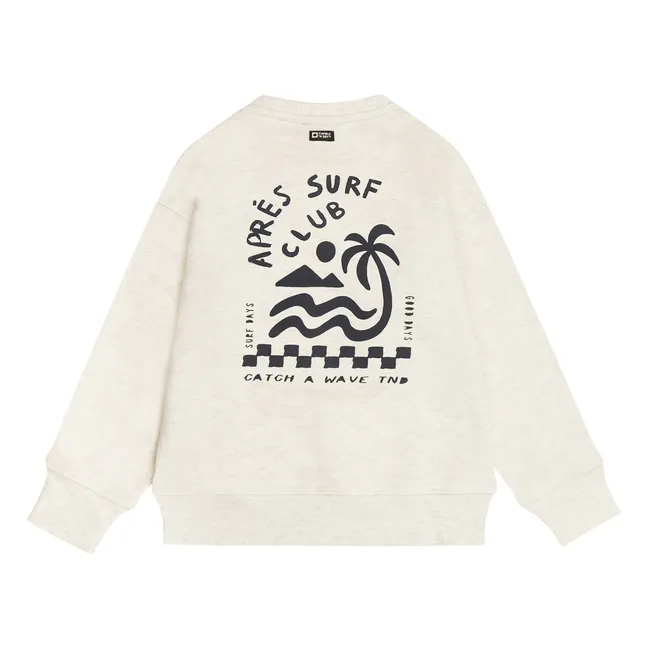 Seashore Oversize Sweat Algodón orgánico | Crudo color natural