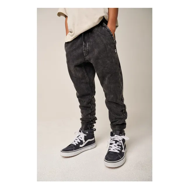 Joggers Morris de algodón orgánico | Negro