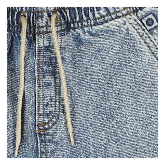 Pantaloncini Juan Denim Cord | Azzurro