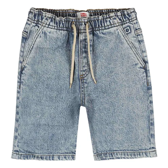 Pantaloncini Juan Denim Cord | Azzurro