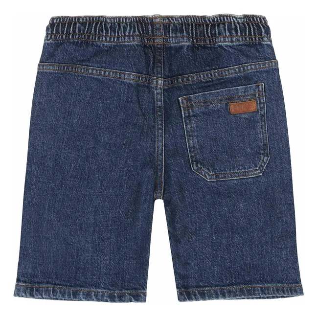 Short Denim Cordon Juan | Bleu foncé