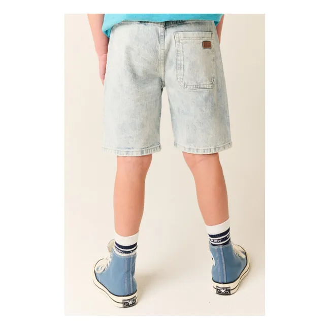 Pantaloncini Juan Denim Cord | Blu sbiadito
