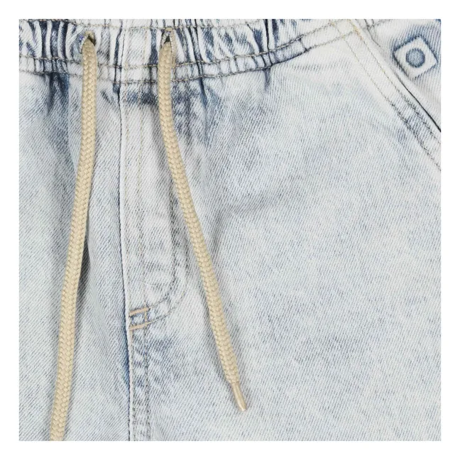 Pantaloncini Juan Denim Cord | Blu sbiadito
