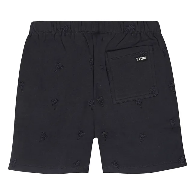 Short Jogger Polynesia Coton Bio | Bleu foncé