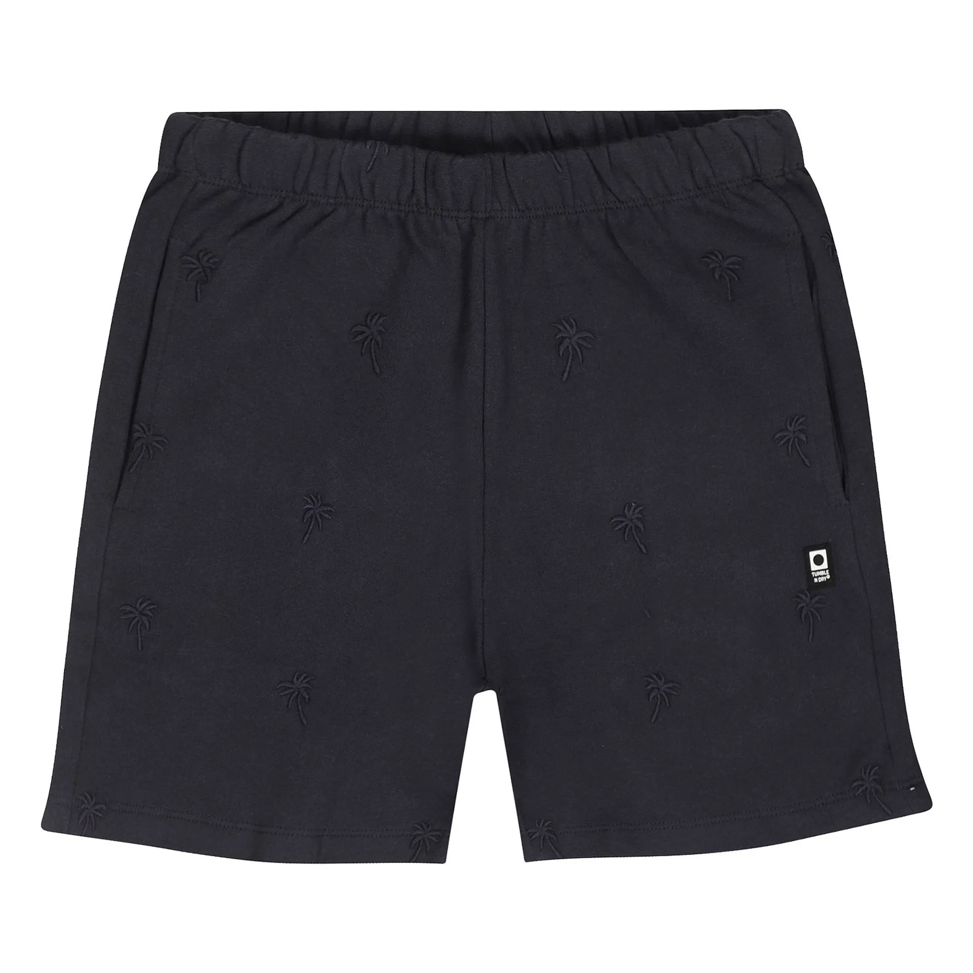 Tumble N'dry Dark Blue Polynesia Organic Cotton Jogger Shorts