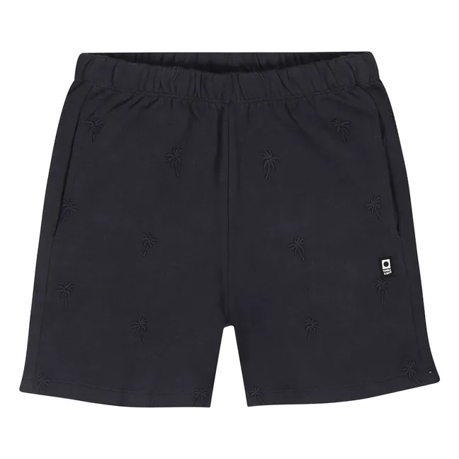 Short Jogger Polynesia Coton Bio | Bleu foncé