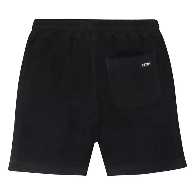 Pantalones cortos de rizo de algodón ecológico Coastline | Azul oscuro