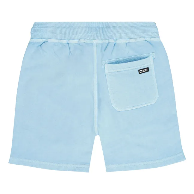 Big Wave Jogger Shorts Algodón orgánico | Azul Cielo