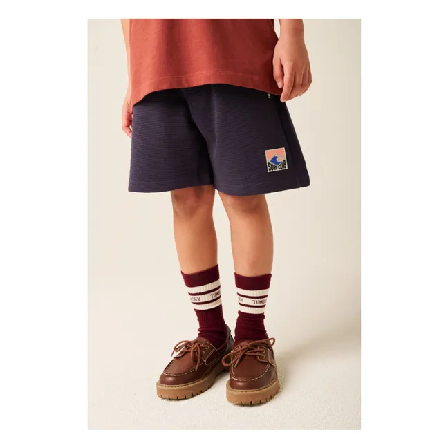 Short Southport Coton Bio | Bleu foncé