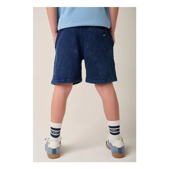 Pantalones cortos de algodón ecológico Whitehaven | Azul Marino