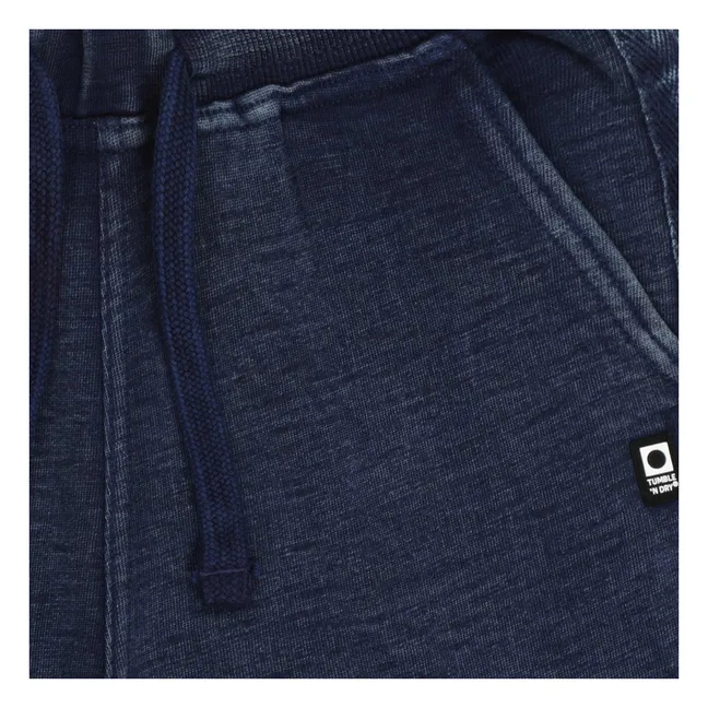 Pantalones cortos de algodón ecológico Whitehaven | Azul Marino