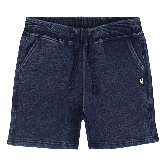 Pantalones cortos de algodón ecológico Whitehaven | Azul Marino