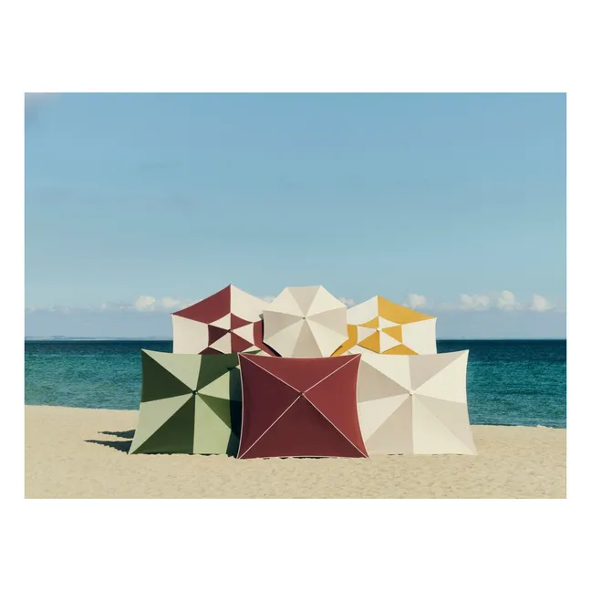 Parasol carré Terrazza  | Gris clair