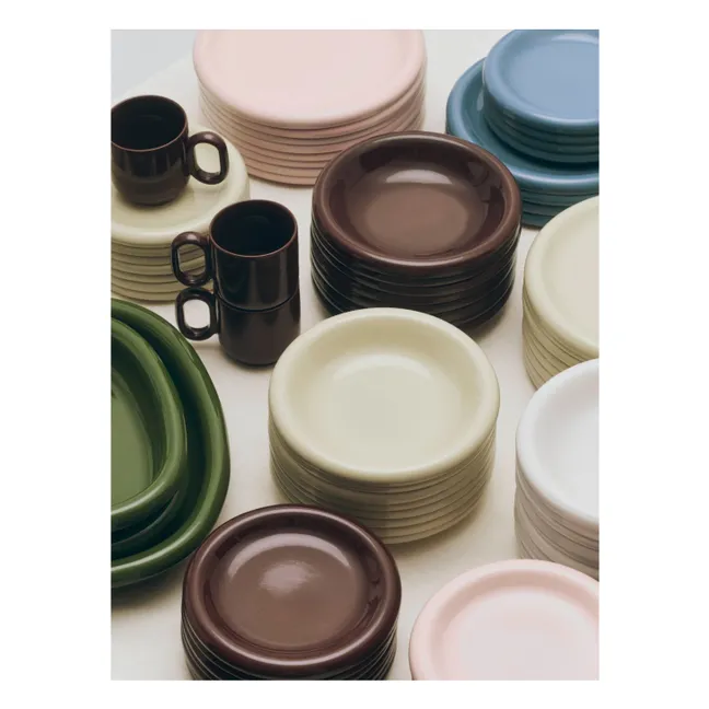 Barro terracotta soup plates - Set of 2, Rui Pereira  | Burgundy