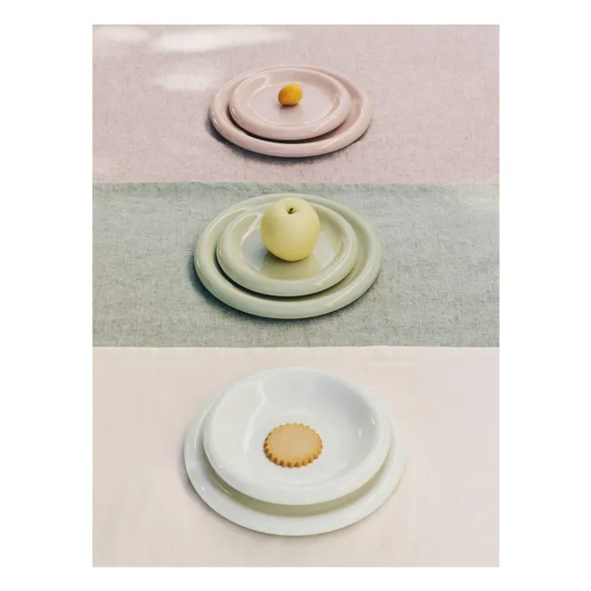 Barro terracotta soup plates - Set of 2, Rui Pereira  | Off-White
