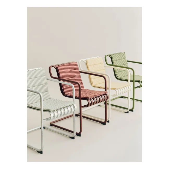 Assise de fauteuil outdoor Terrazza | Jaune