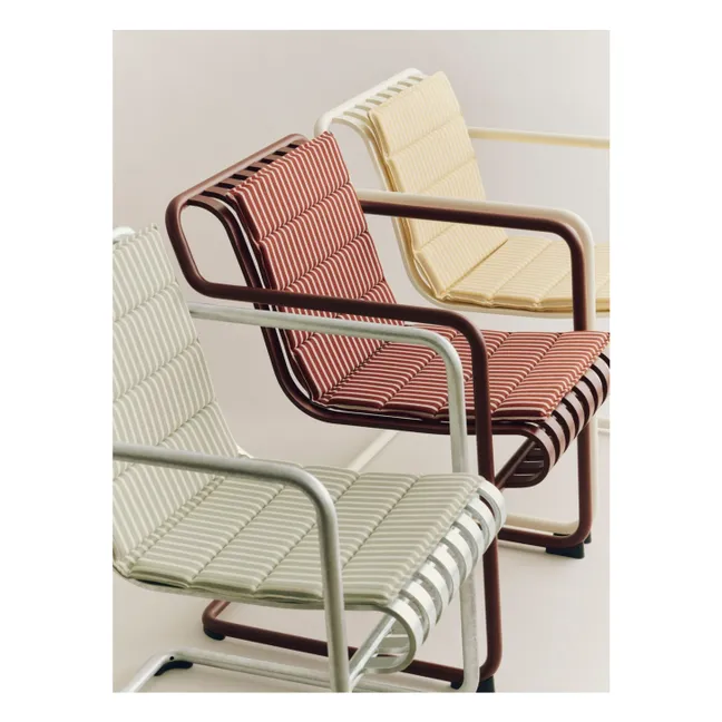 Terrazza armchair seat | Terracotta