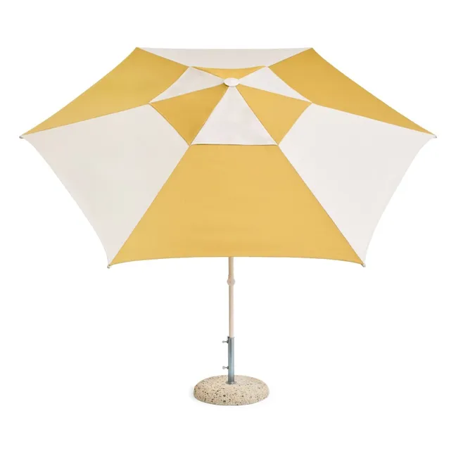 Hexagonal parasol Terrazza | Ochre