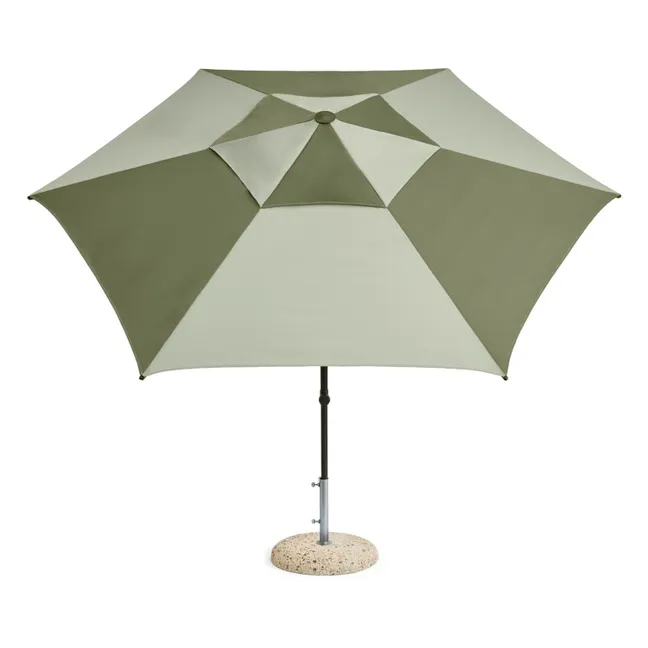 Parasol hexagonal Terrazza | Vert
