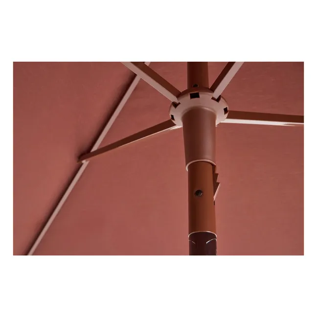Square parasol Terrazza  | Burgundy