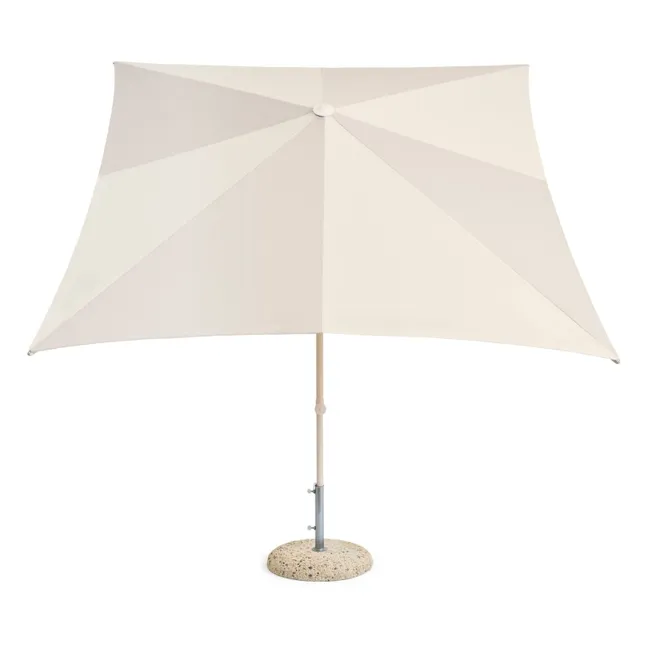 Parasol carré Terrazza  | Gris clair