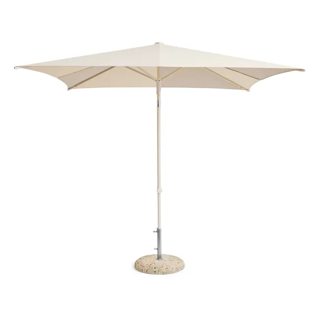 Parasol carré Terrazza  | Gris clair