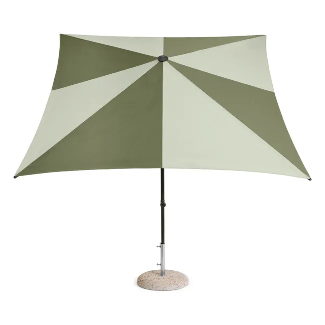 Square parasol Terrazza  | Green