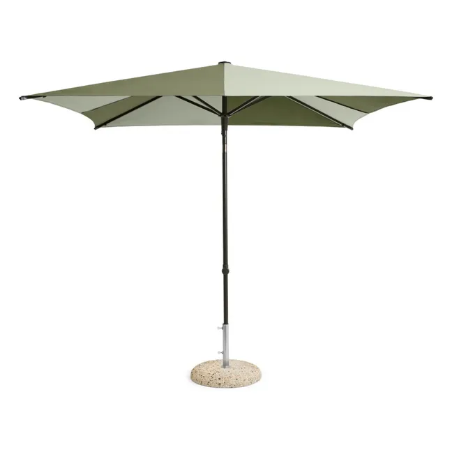 Square parasol Terrazza  | Green