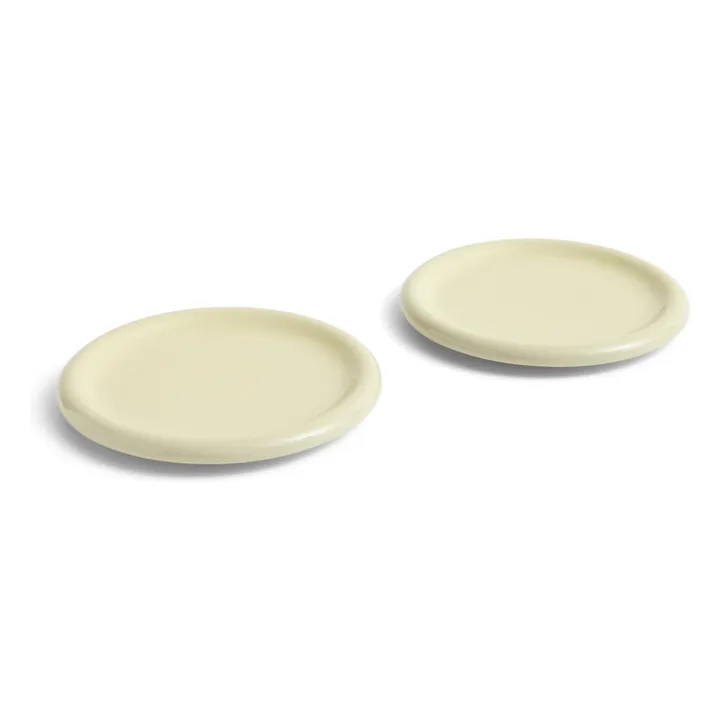 Barro terracotta plates - Set of 2, Rui Pereira | Pistachio- Product image n°3