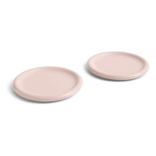 Assiettes en terracotta Barro - Set de 2, Rui Pereira | Rose