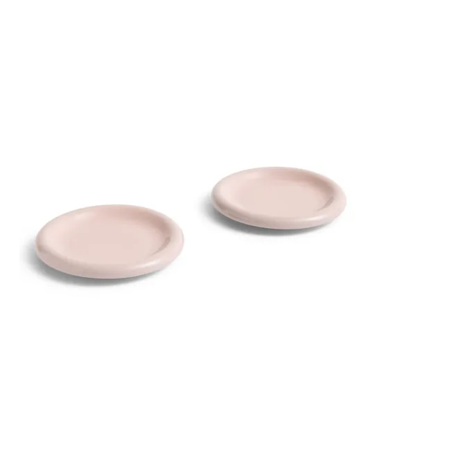 Barro terracotta plates - Set of 2, Rui Pereira | Pink