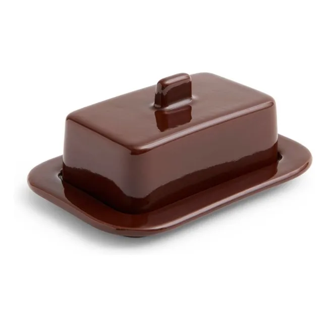 Barro terracotta butter dish, Rui Pereira | Burgundy