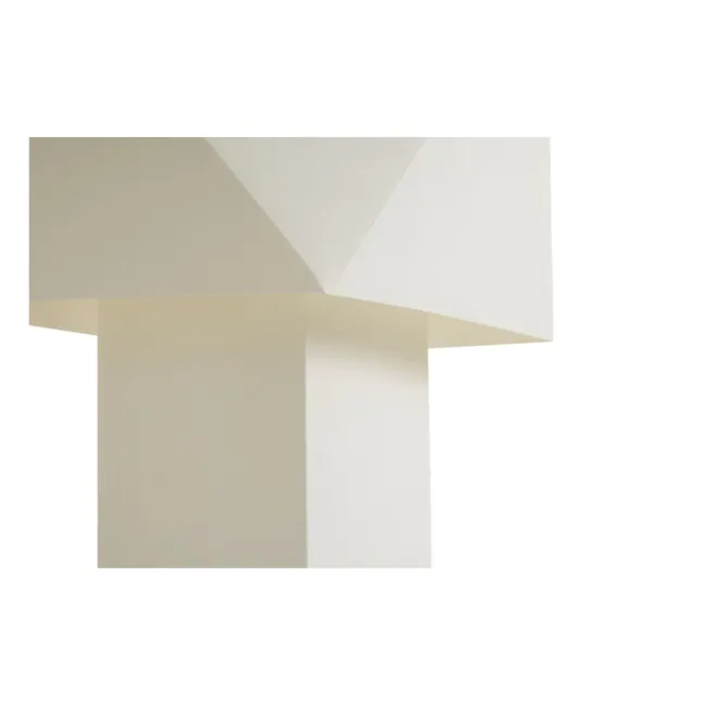 Lámpara de mesa Aplat | Blanco