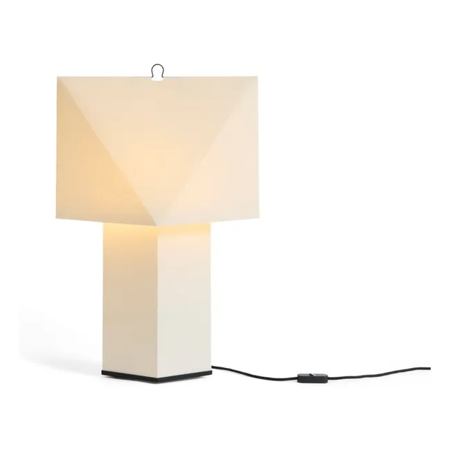 Lámpara de mesa Aplat | Blanco