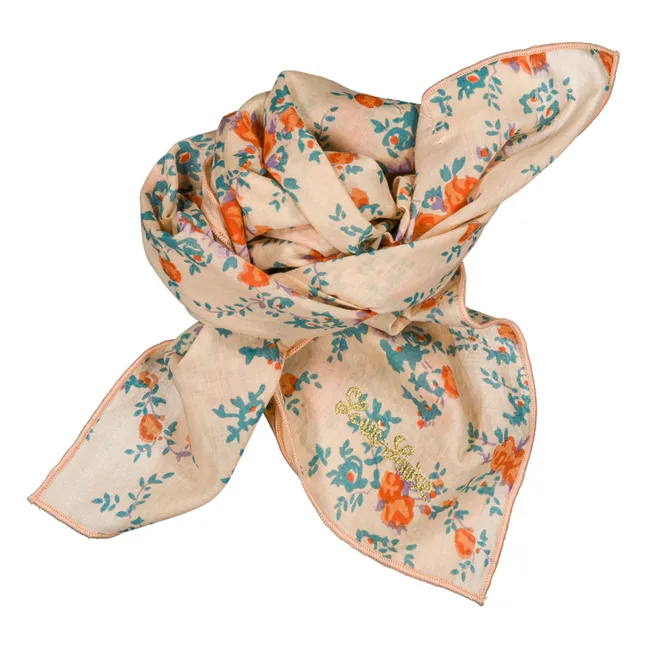 Bouquets scarf | Orange