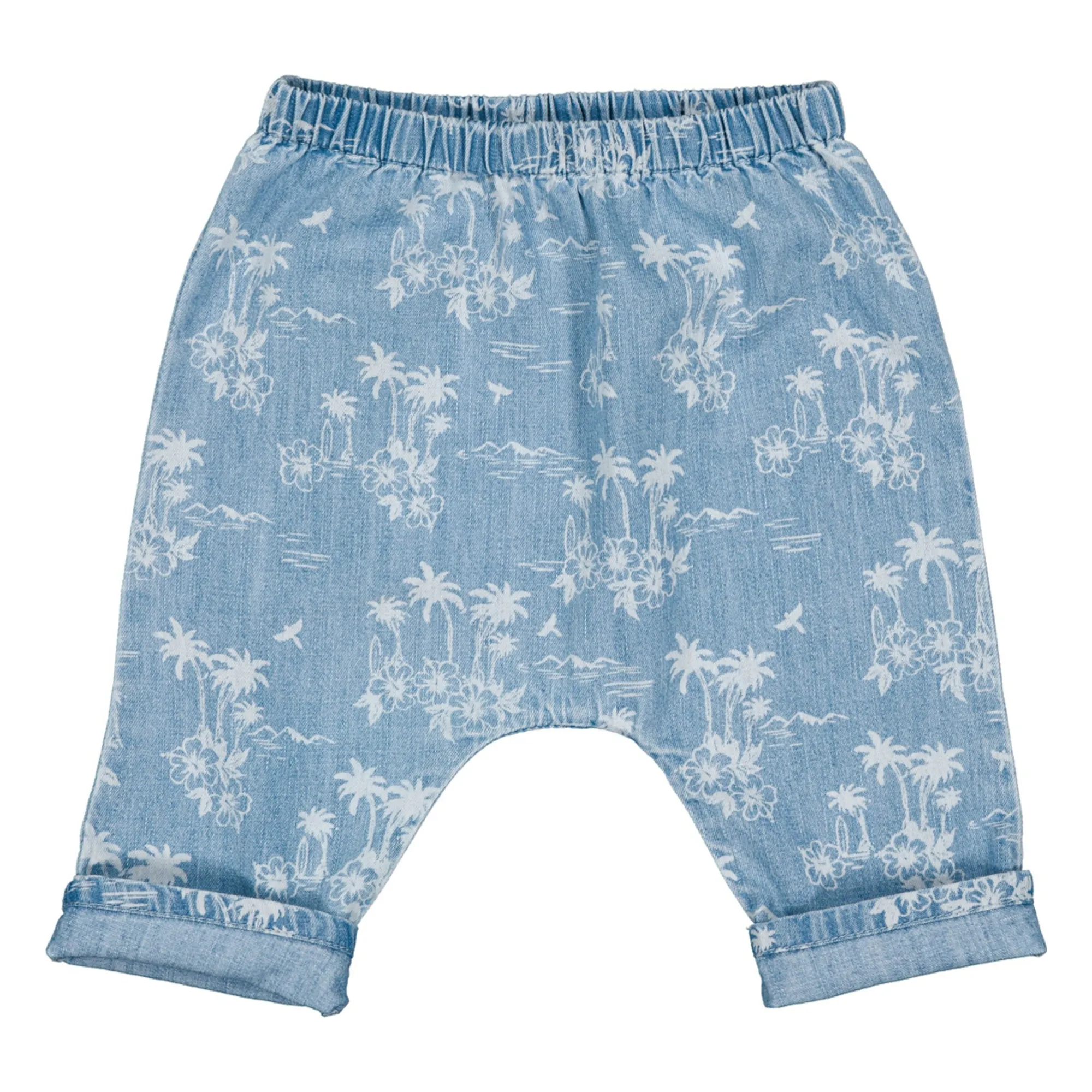Louis Louise Light Blue Jean Jungle Hawaii