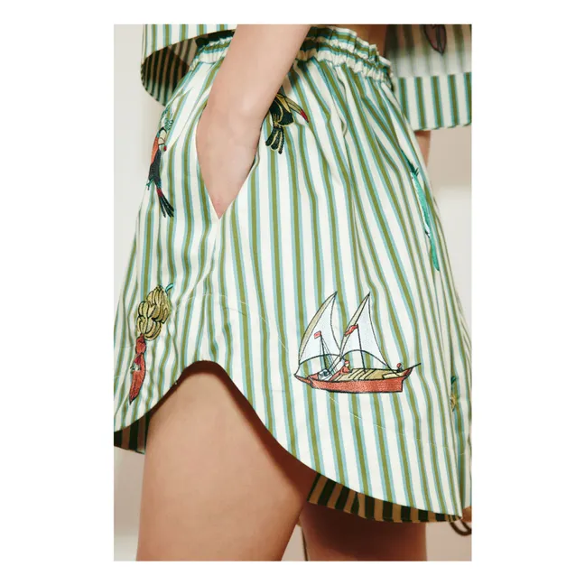Short Bisou Coton Bio | Vert
