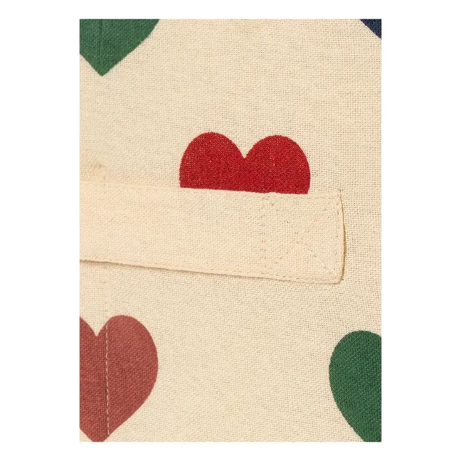 Paniers de rangement Cœurs - Set de 2 | Rose