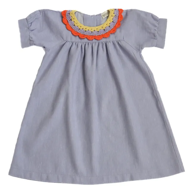 Amalia Linen Dress | Lavender