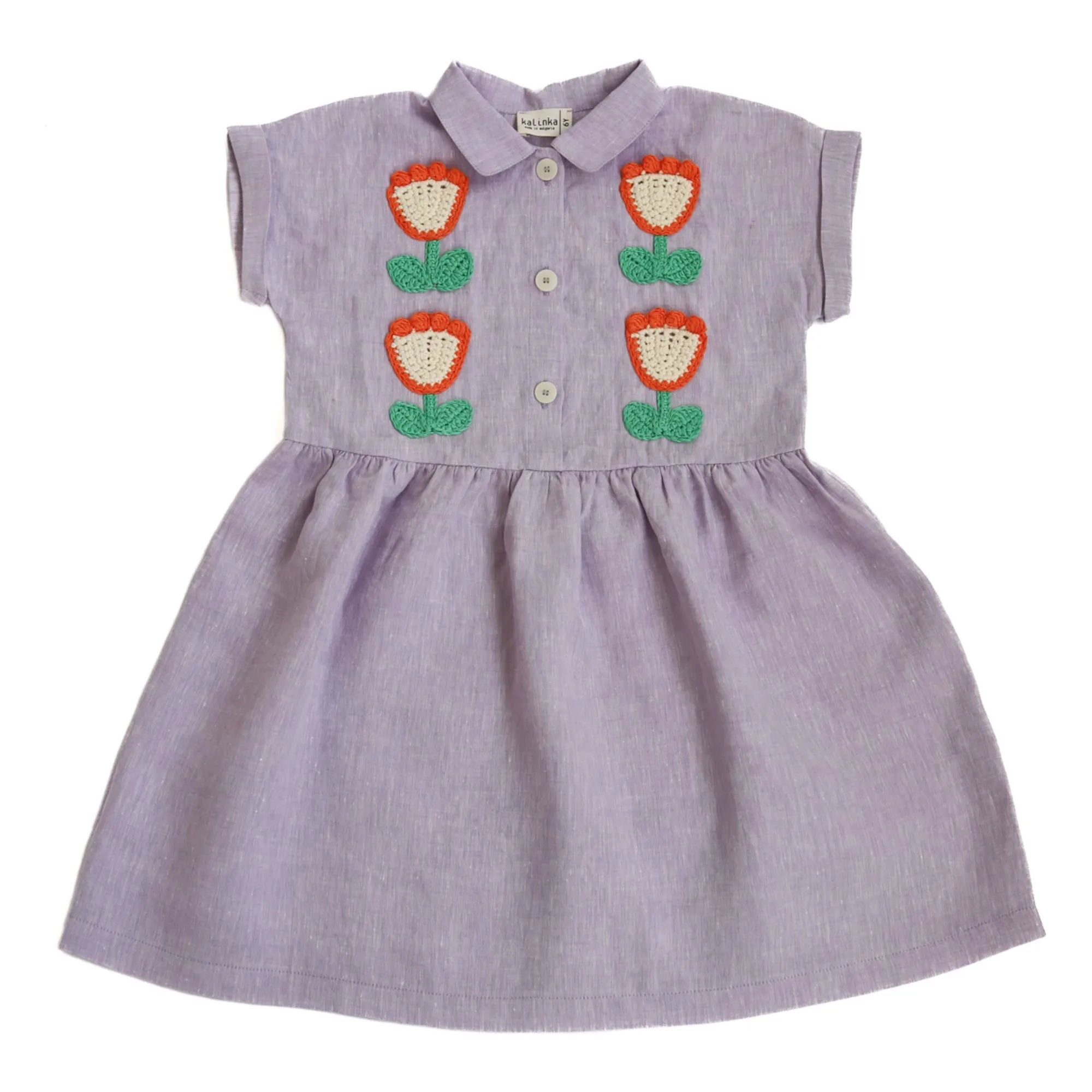 Robe Mila Lin | Mauve- Image produit n°0